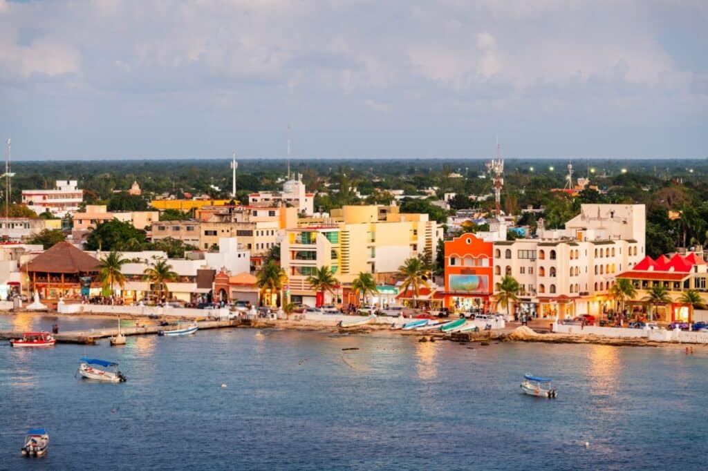 cozumel mexico coastal town skyline 1030x686 1 Departamentos en venta en Tulum Agencia Inmobiliaria Cinco Real Estate